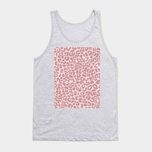 Blush Pink Leopard Print Tank Top